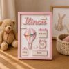Tablou Personalizat Bebe Date Nastere